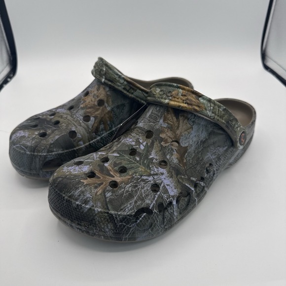CROCS Shoes - Crocs Baya Camo Clogs Realtree Edge Men's 13 New In Bag Comfort Slip On